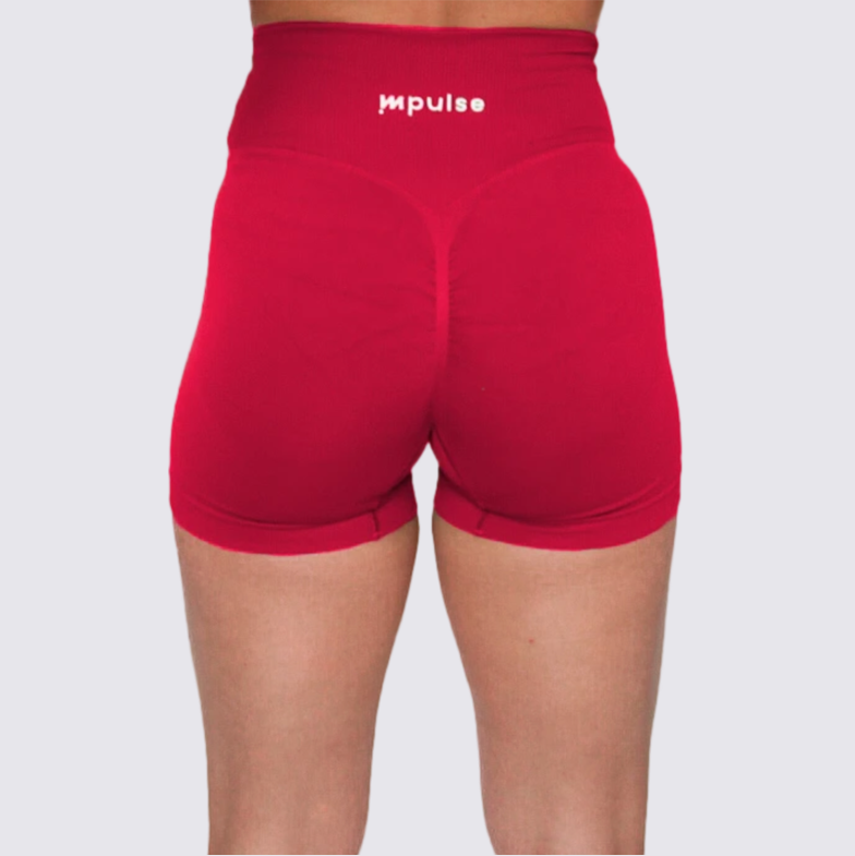 Elevate Short – Raspberry Red