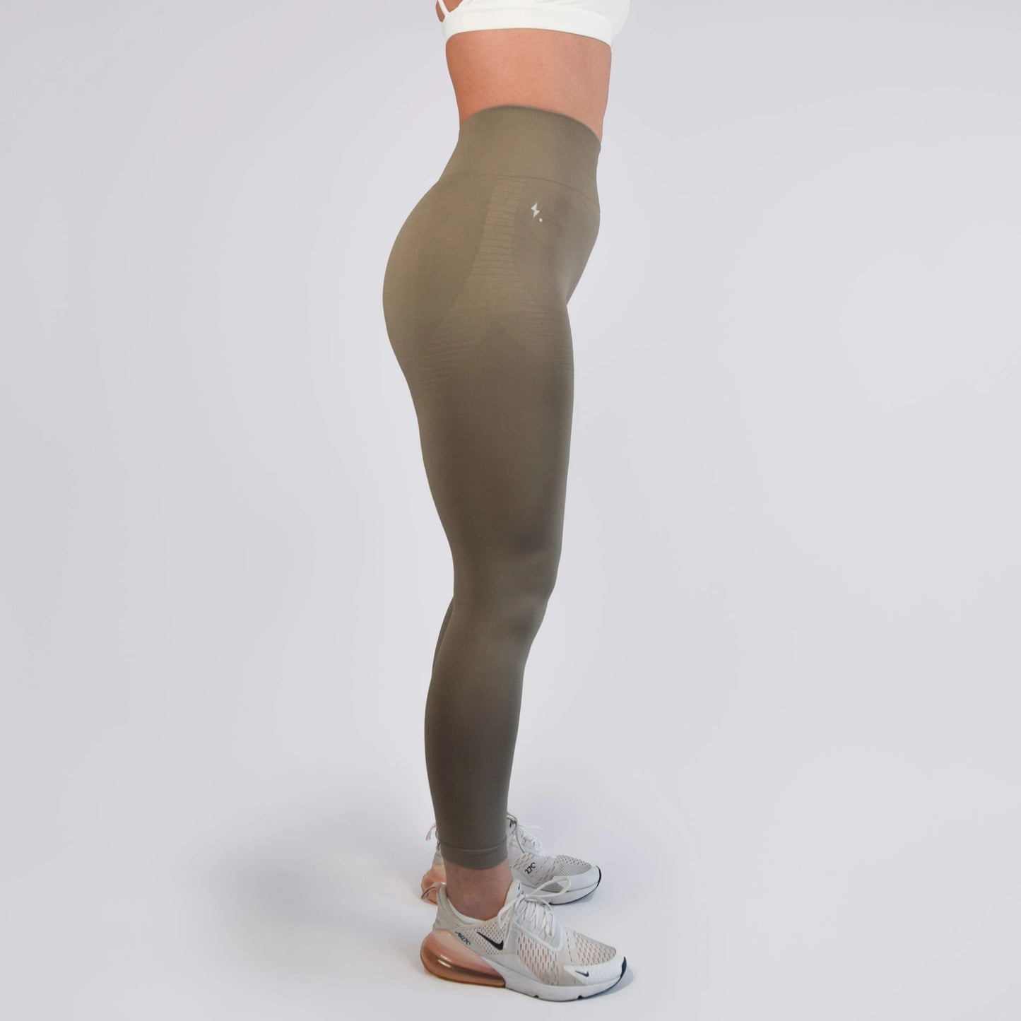 Women's Fitness Leggings | Performance Leggings Taupe | Impulse Fitwear