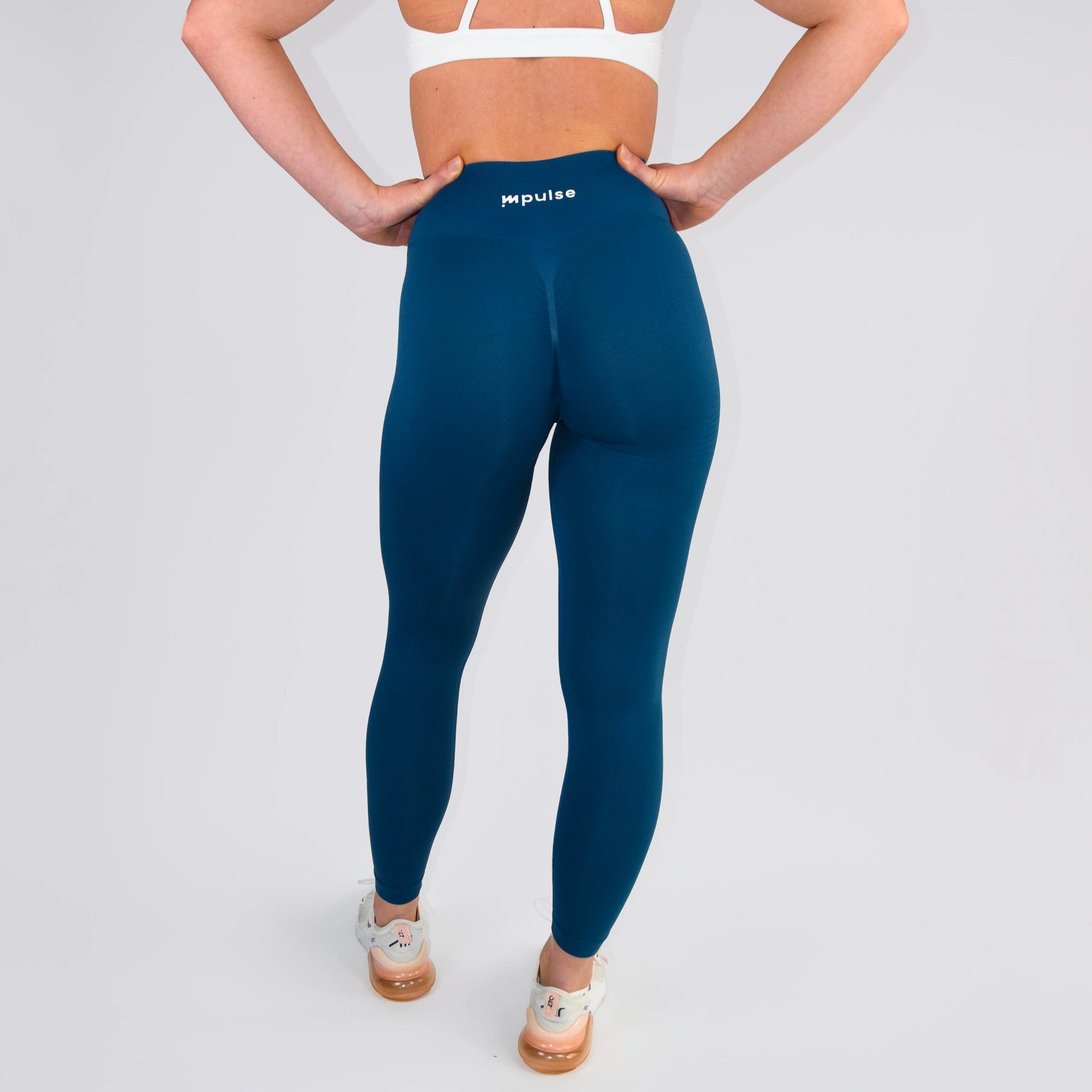 Women's Fitness Leggings | Performance Leggings Blue | Impulse Fitwear