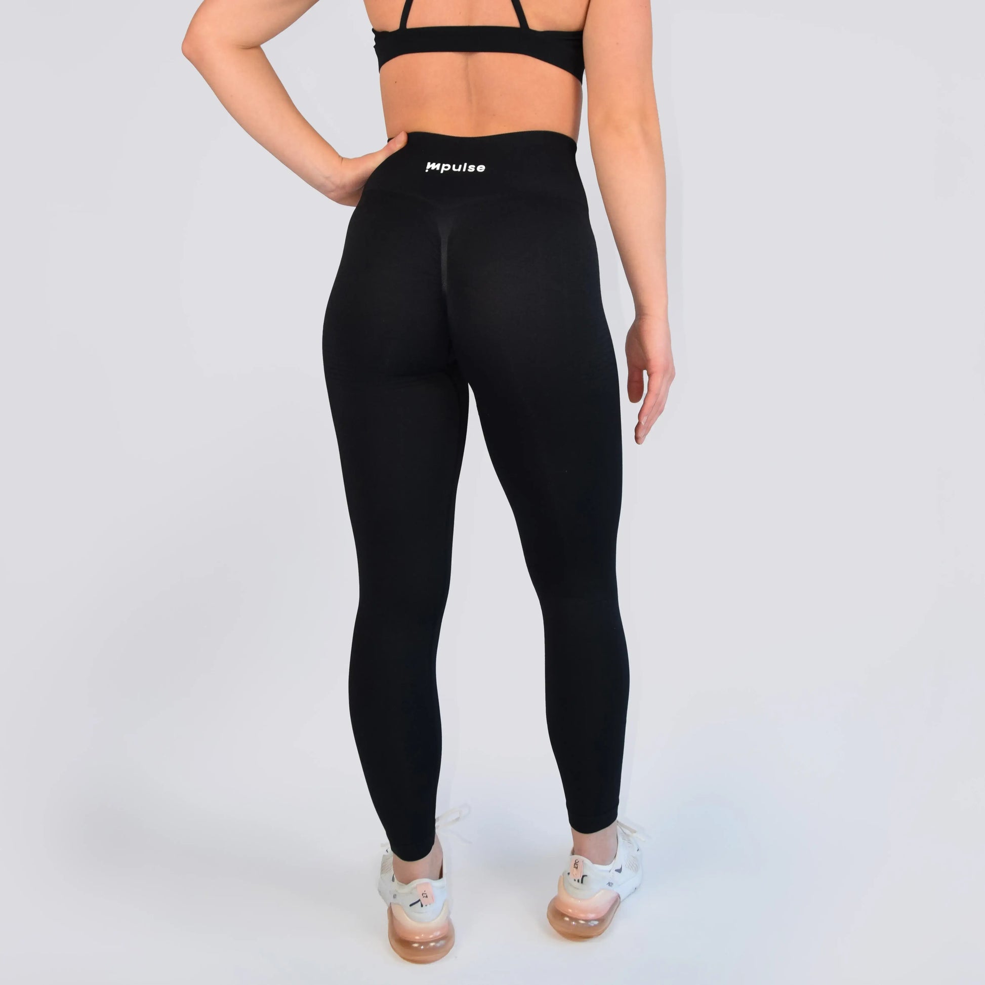 Women's Fitness Leggings | Performance Leggings Black | Impulse Fitwear