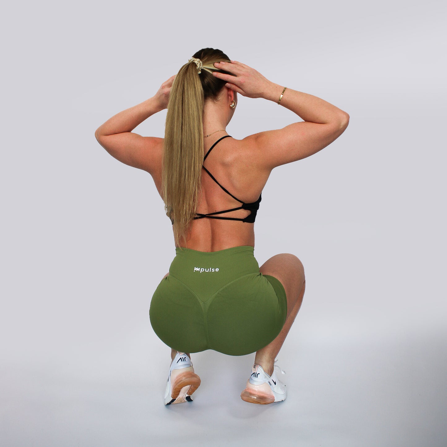  Forest Green Elevate Shorts | Fitness Shorts | Impulse Fitwear