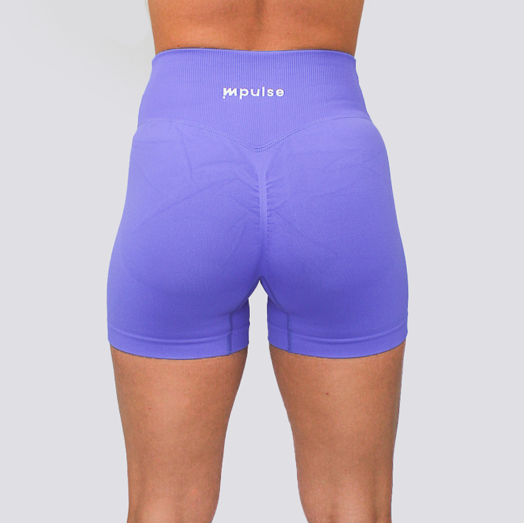 Women's Fitness Shorts | Elevate Shorts Purple | Impulse Fitwear