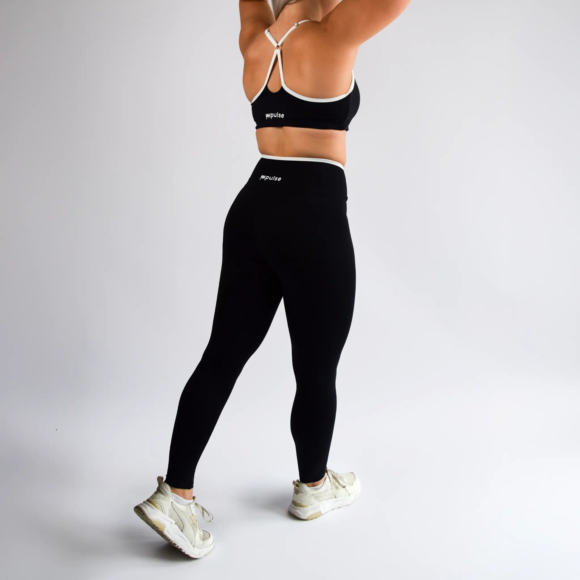 Dames sportlegging | Contour Legging zwart | Impulse Fitwear