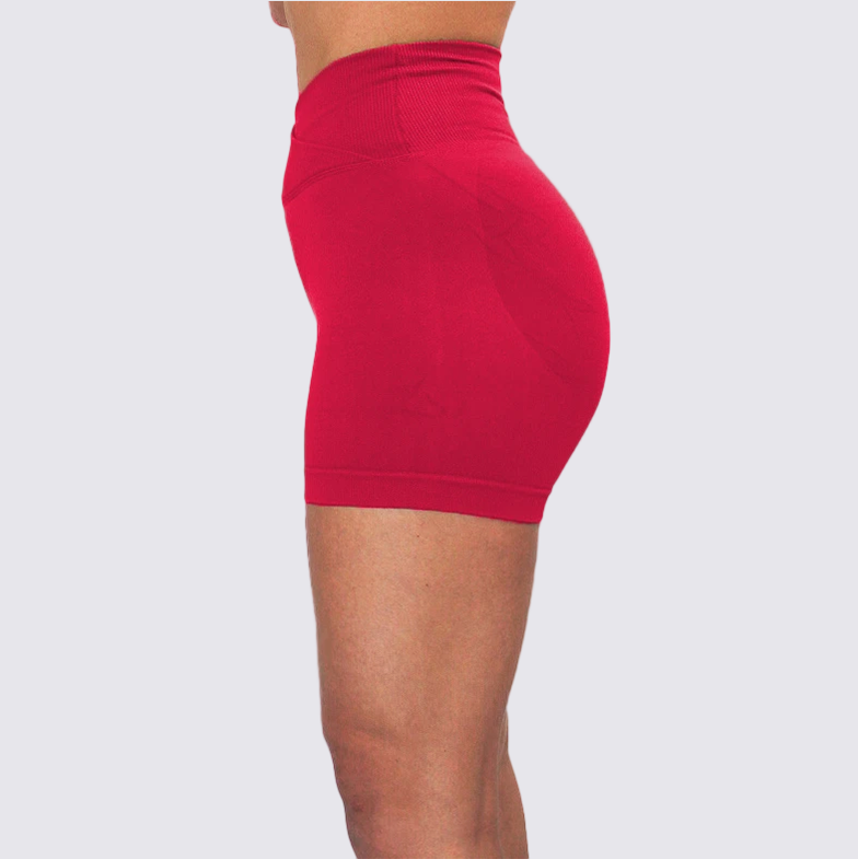 Elevate Short – Raspberry Red